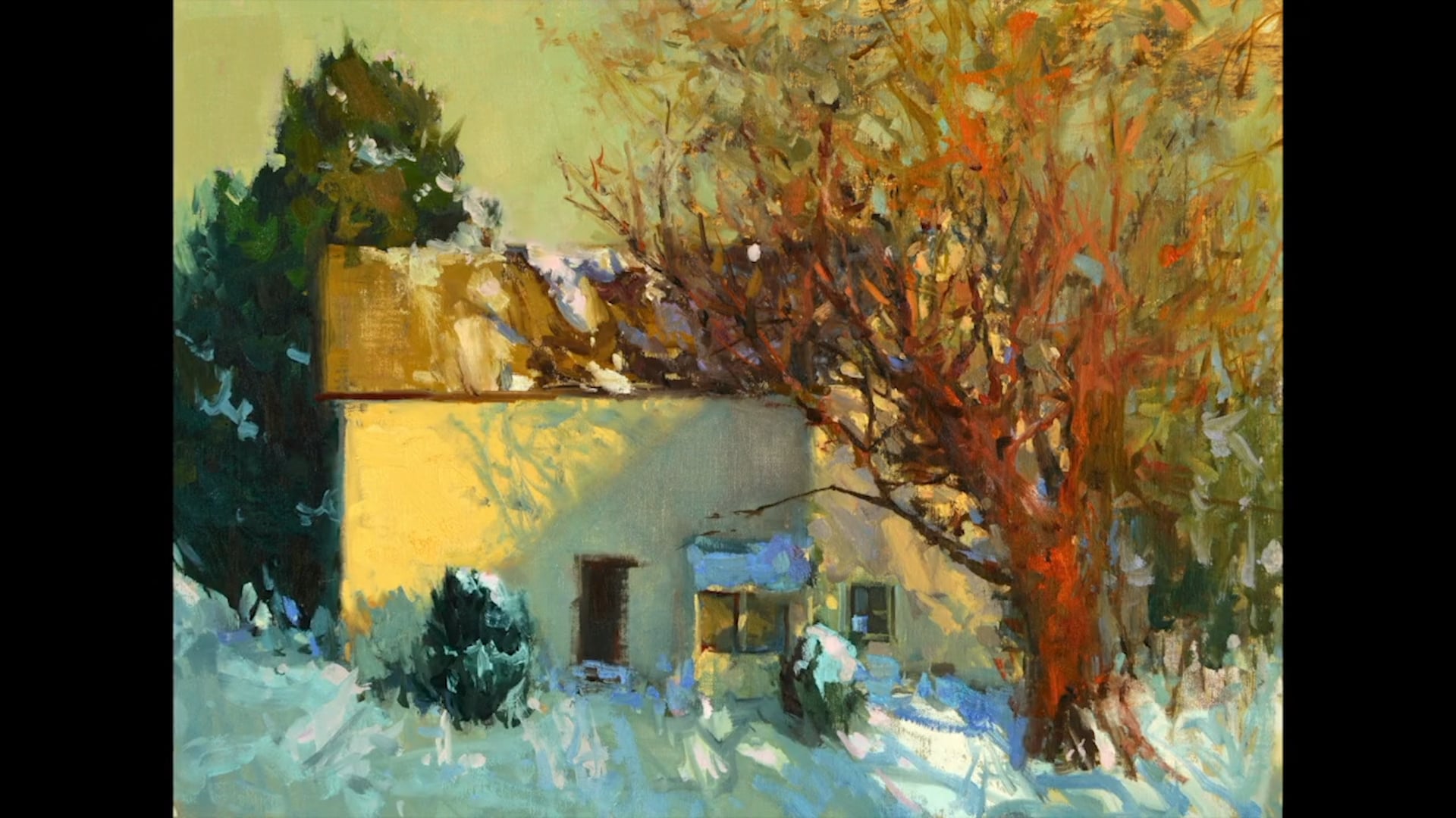 Quick Tip: Painting Bare Trees