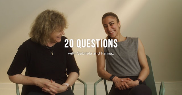 20 Questions with Gabriela & Farinaz | Interview Series (7 Mins)