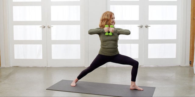 Strength with Kate | Weighted Yoga Class (23 Mins)
