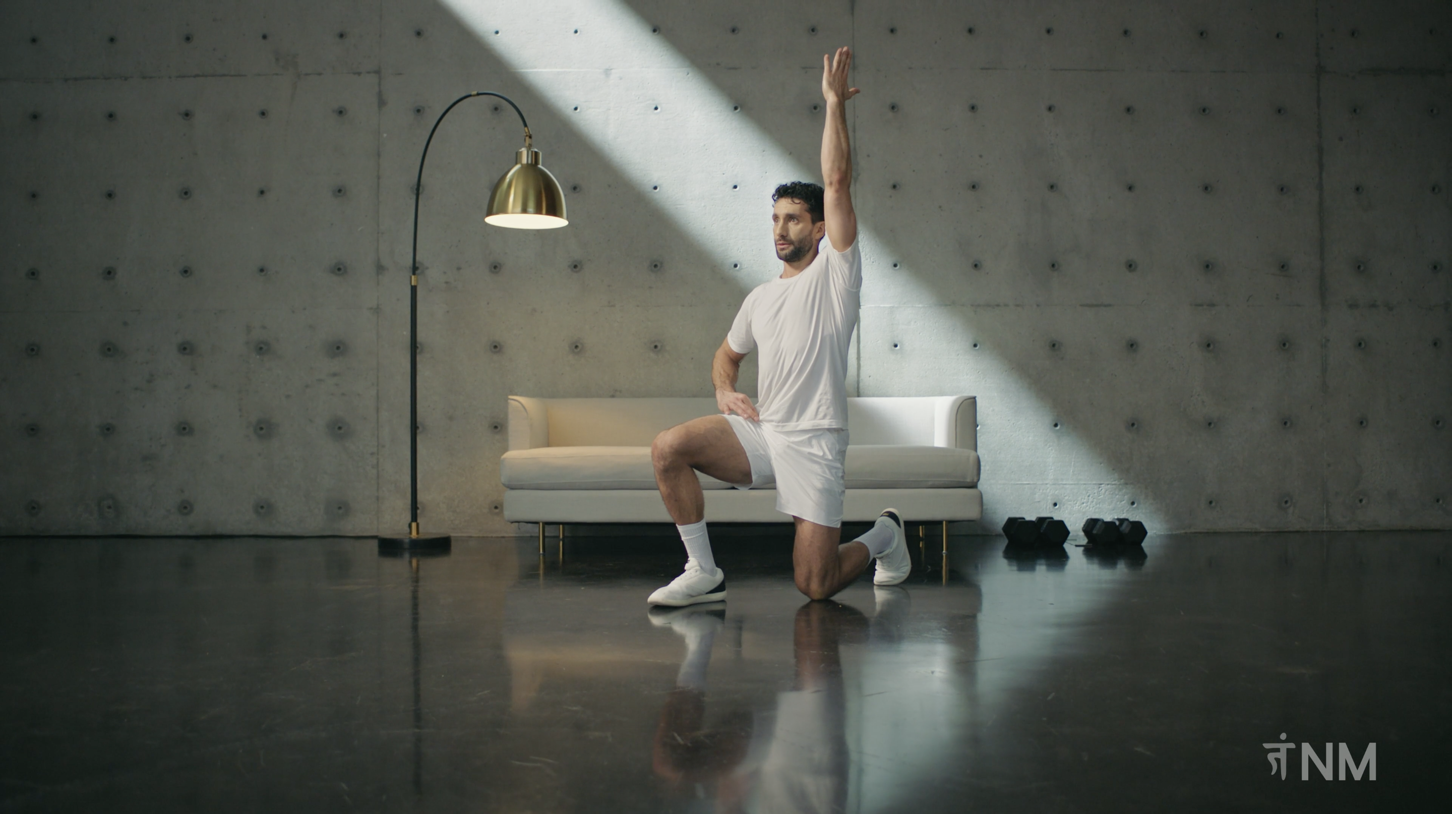 Learn Half Kneeling Hip Stretch with Adrian (3 Mins)