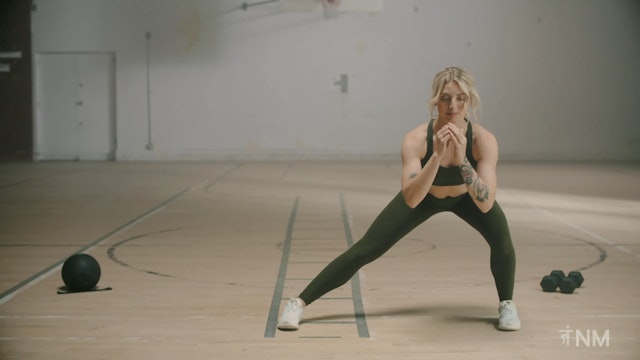 Learn Side Lunge with Keighty (2 Mins)
