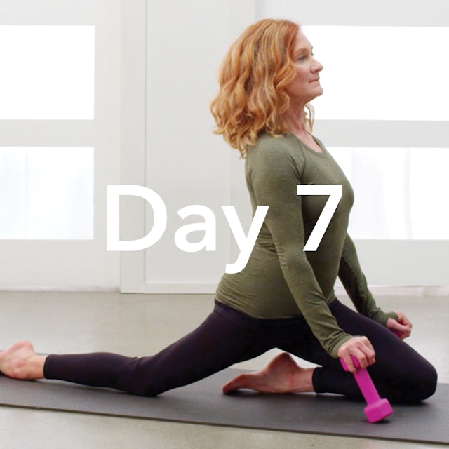 Ground with Kate | Weighted Restorative Yoga Class (23 Mins)