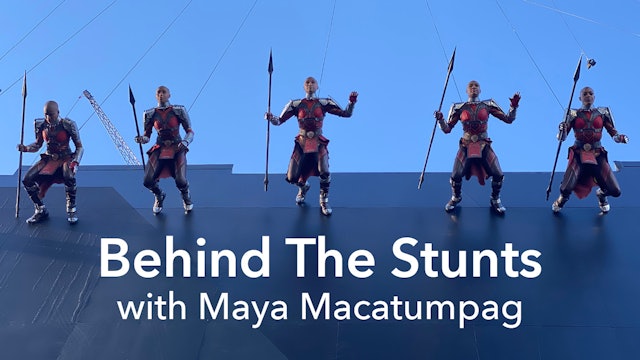 Behind The Stunts with Maya Macatumpag | Interview (14 Mins)
