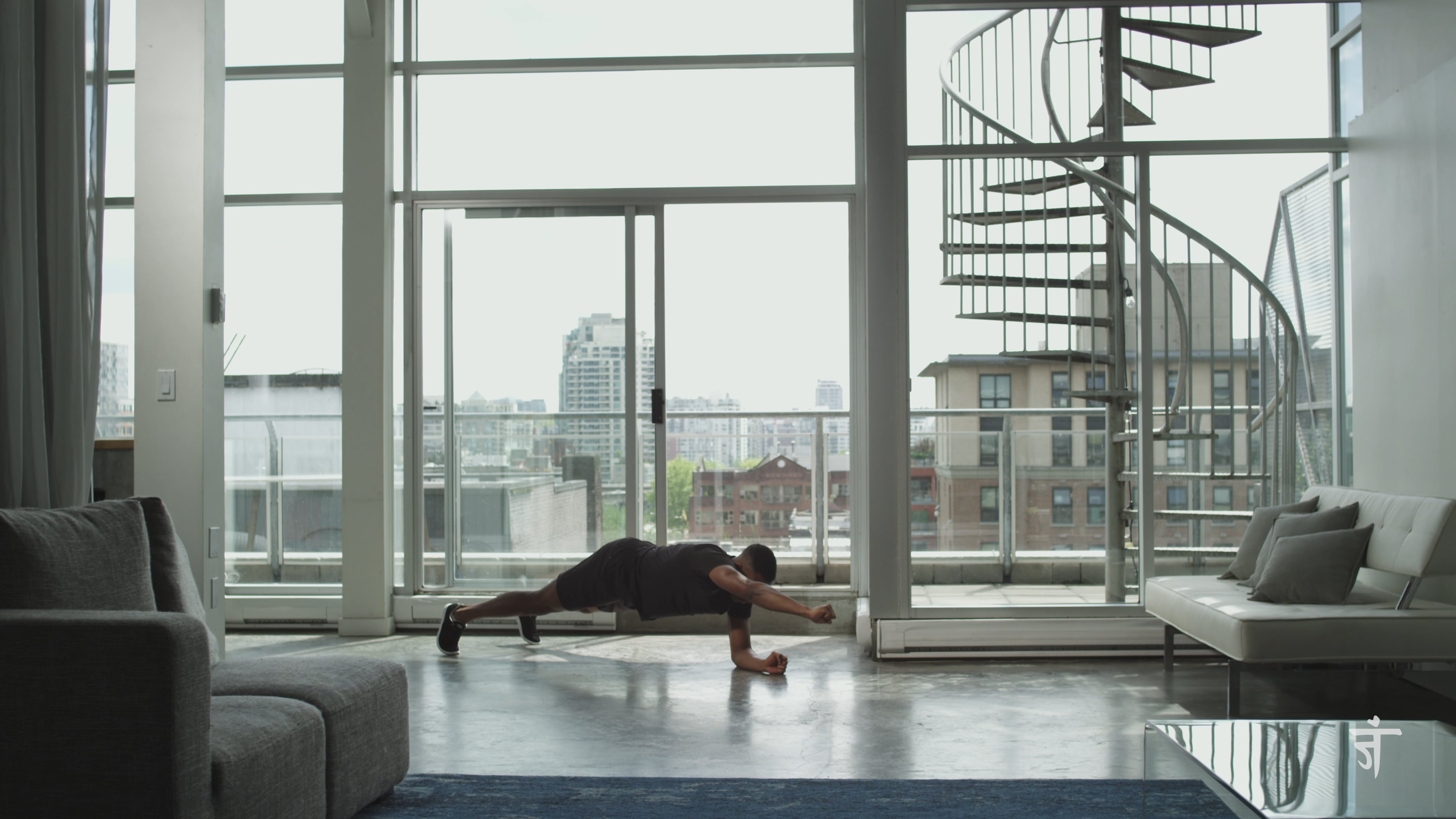 Learn Plank Punches with Dom (1 Min)