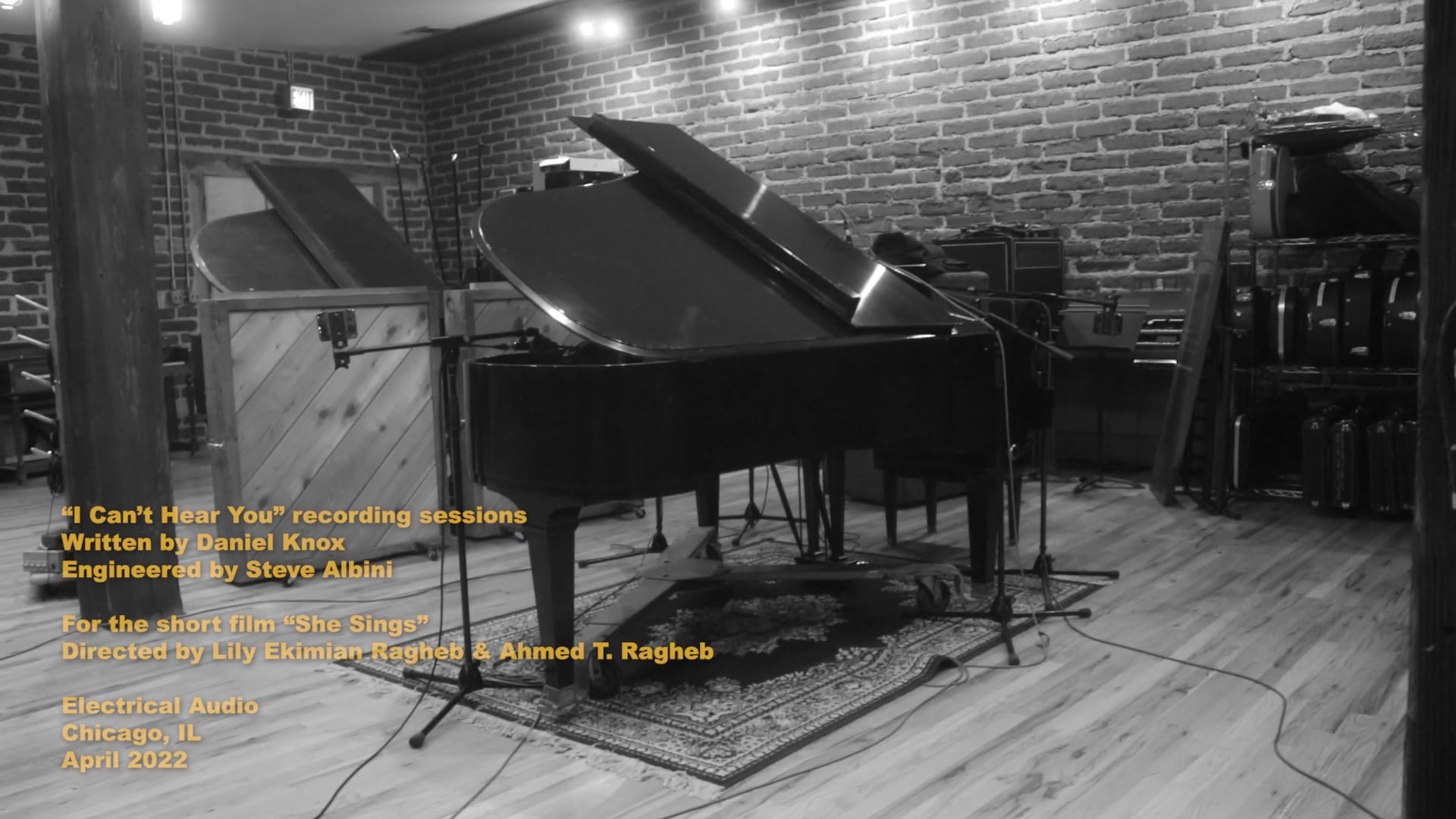 Special Feature | She Sings - Recording BTS 2