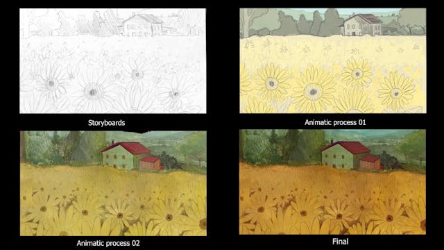 Animation Process ("Ciervo")