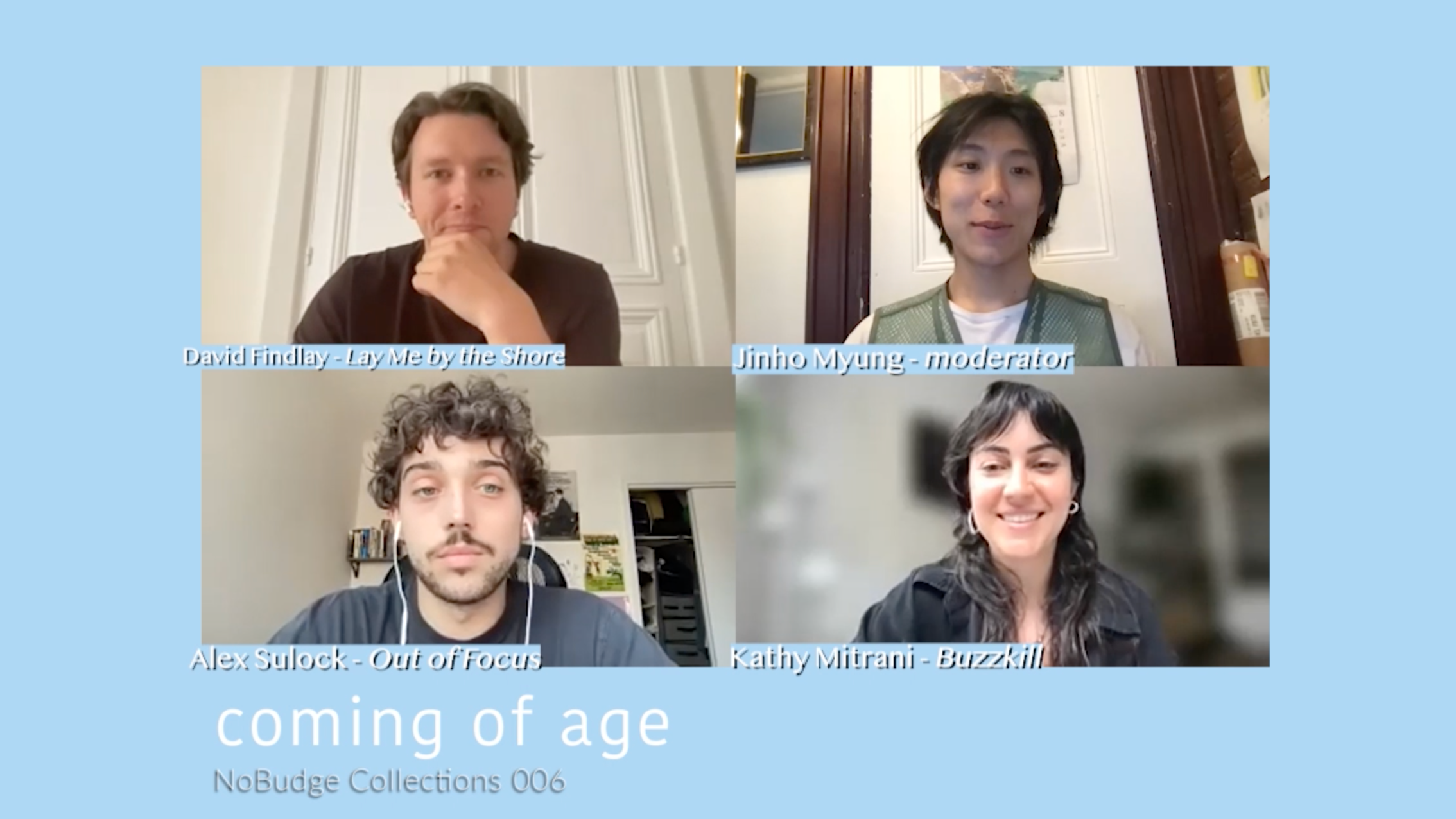 Coming of Age - Conversation with Filmmakers