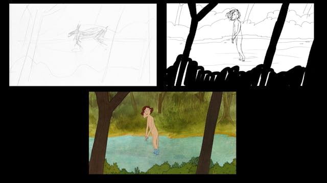 Animation Process 02 ("Ciervo")