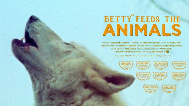 Betty Feeds The Animals