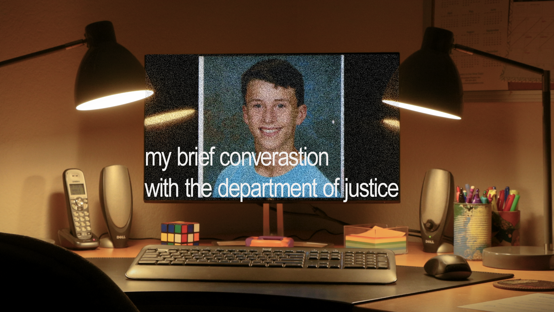 My Brief Conversation With The Department Of Justice