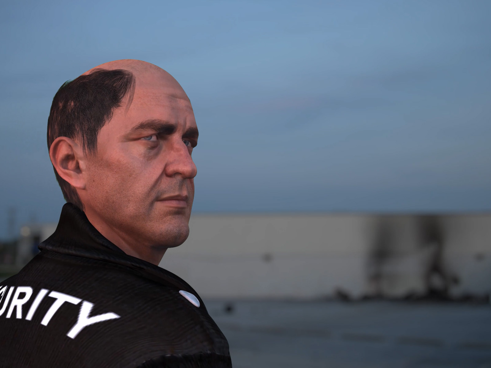 Portrait 001: Security Guard