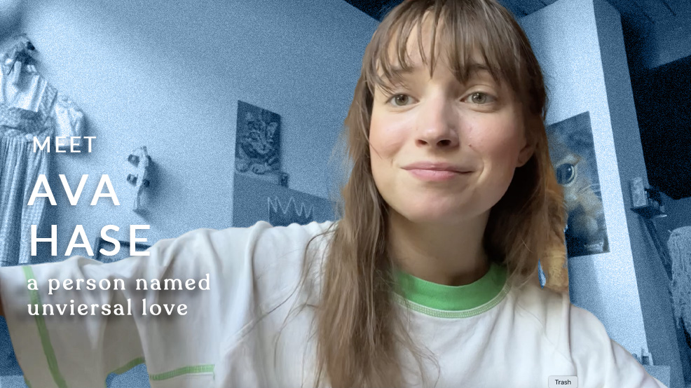 Meet the Director: Ava Hase ("a person named universal love")