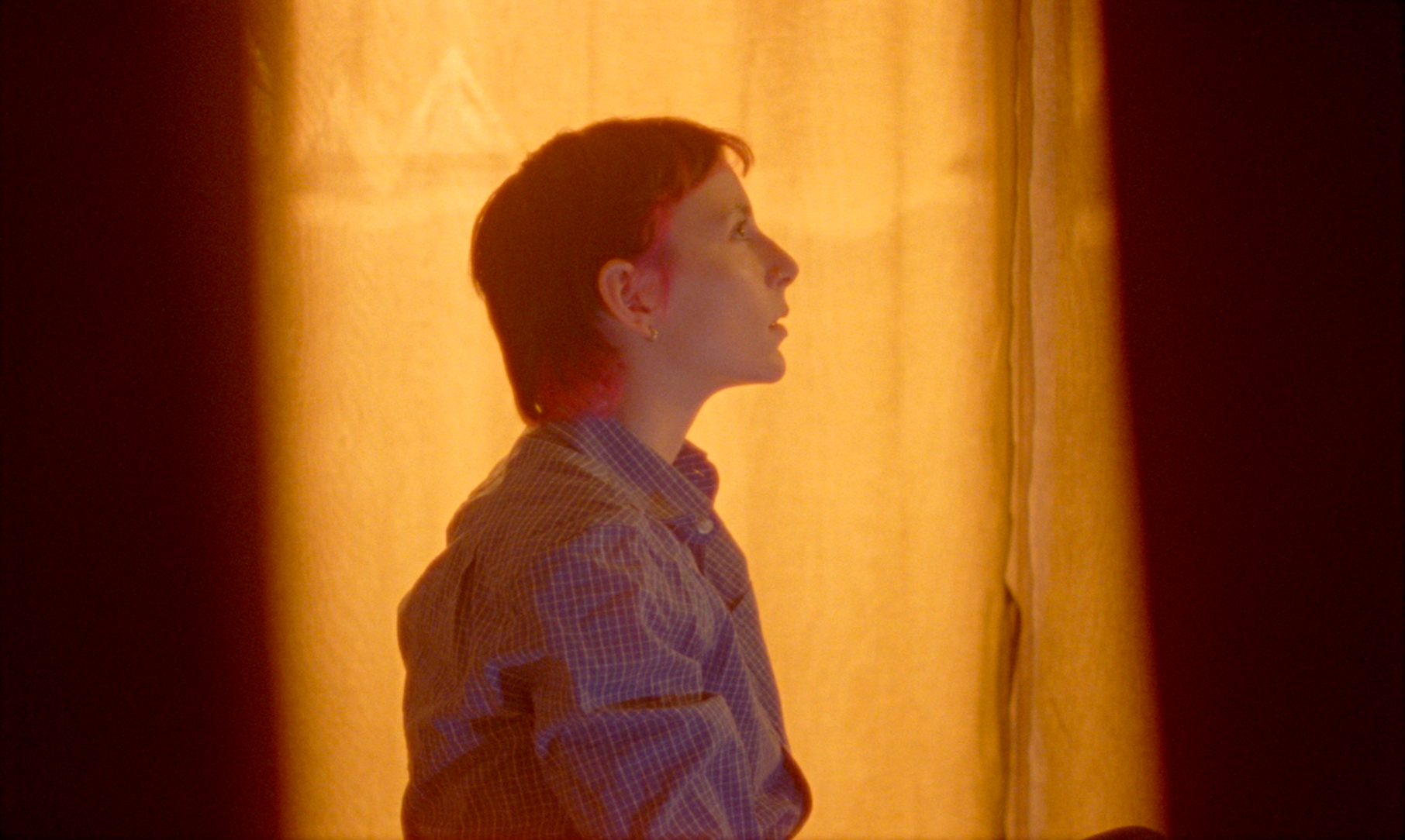 The Curtains Glow At Night