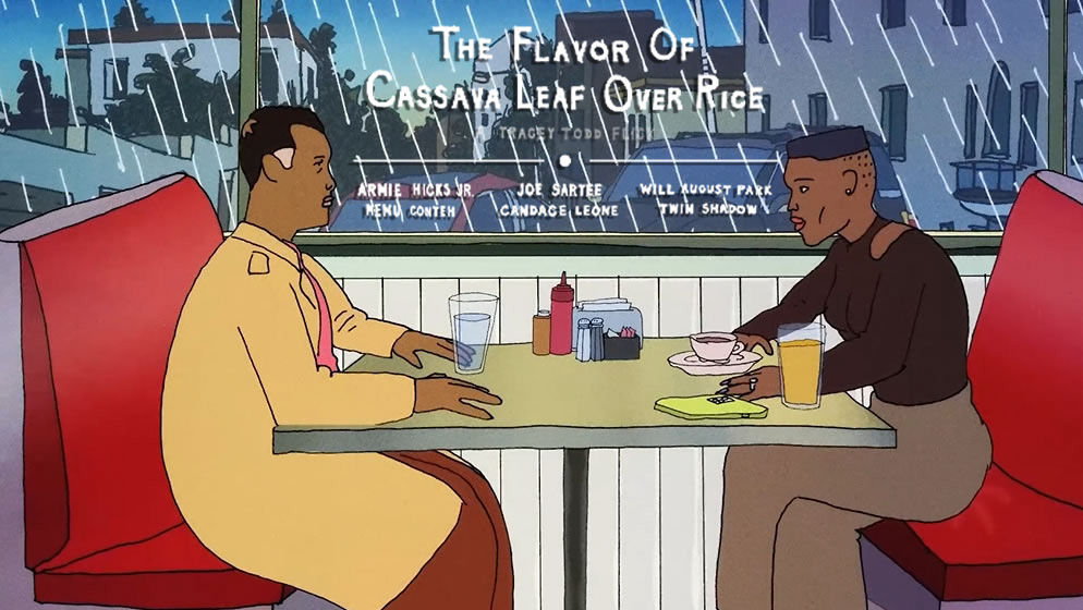 The Flavor of Cassava Leaf Over Rice