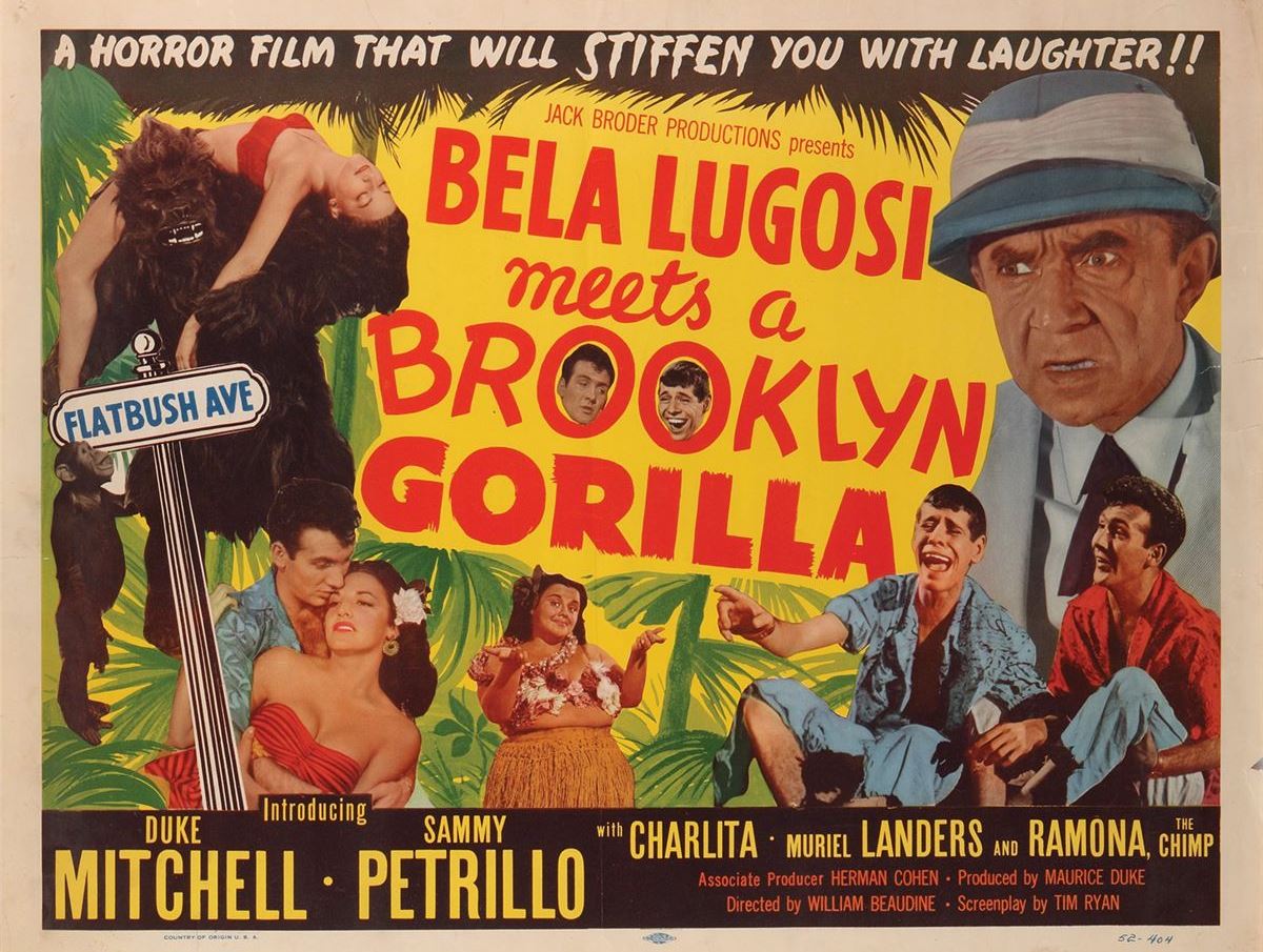 Bela Lugosi-  Meets a Brooklyn Gorilla
