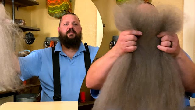 S1E11.7 - Start Drumcarding: Woolen a...