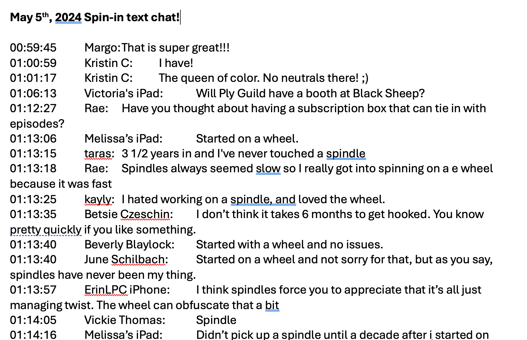 5.5.24 Spin-in Chat box