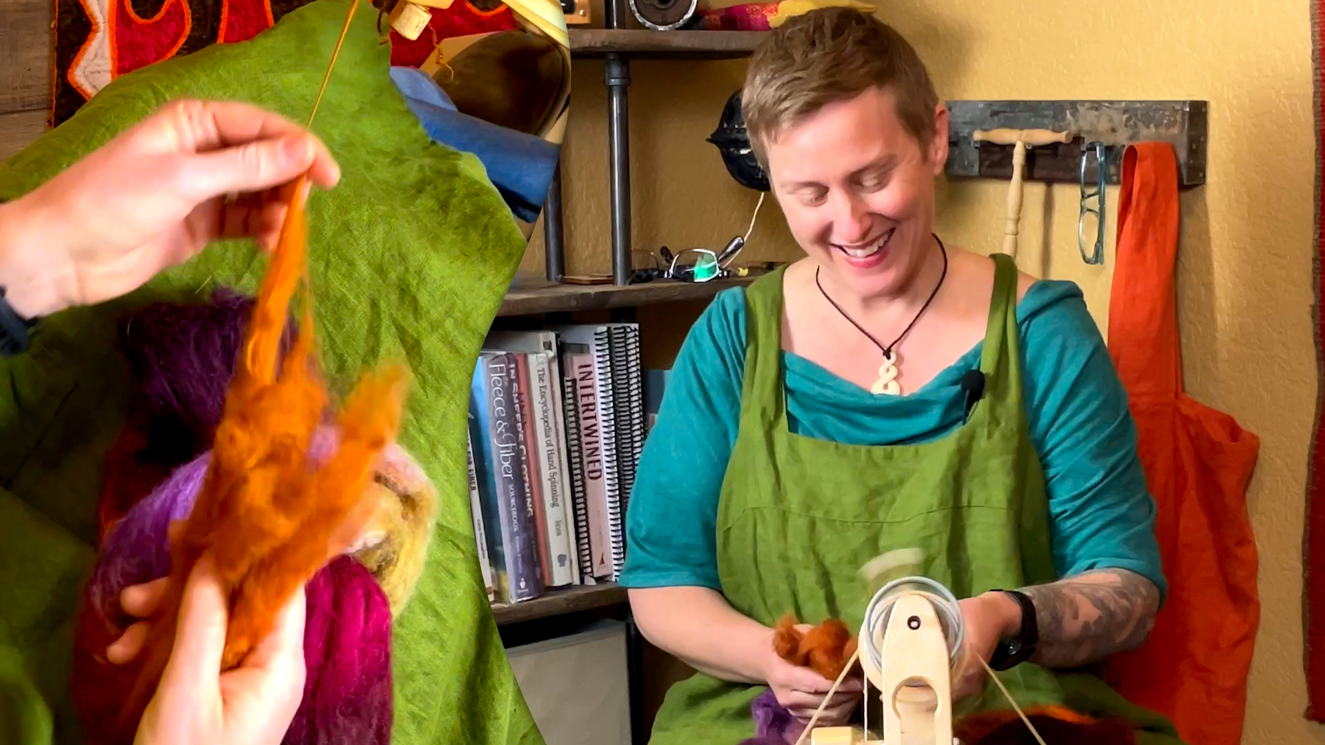 S1E3.3 - Demystifying Woolen/Worsted: Drafting 