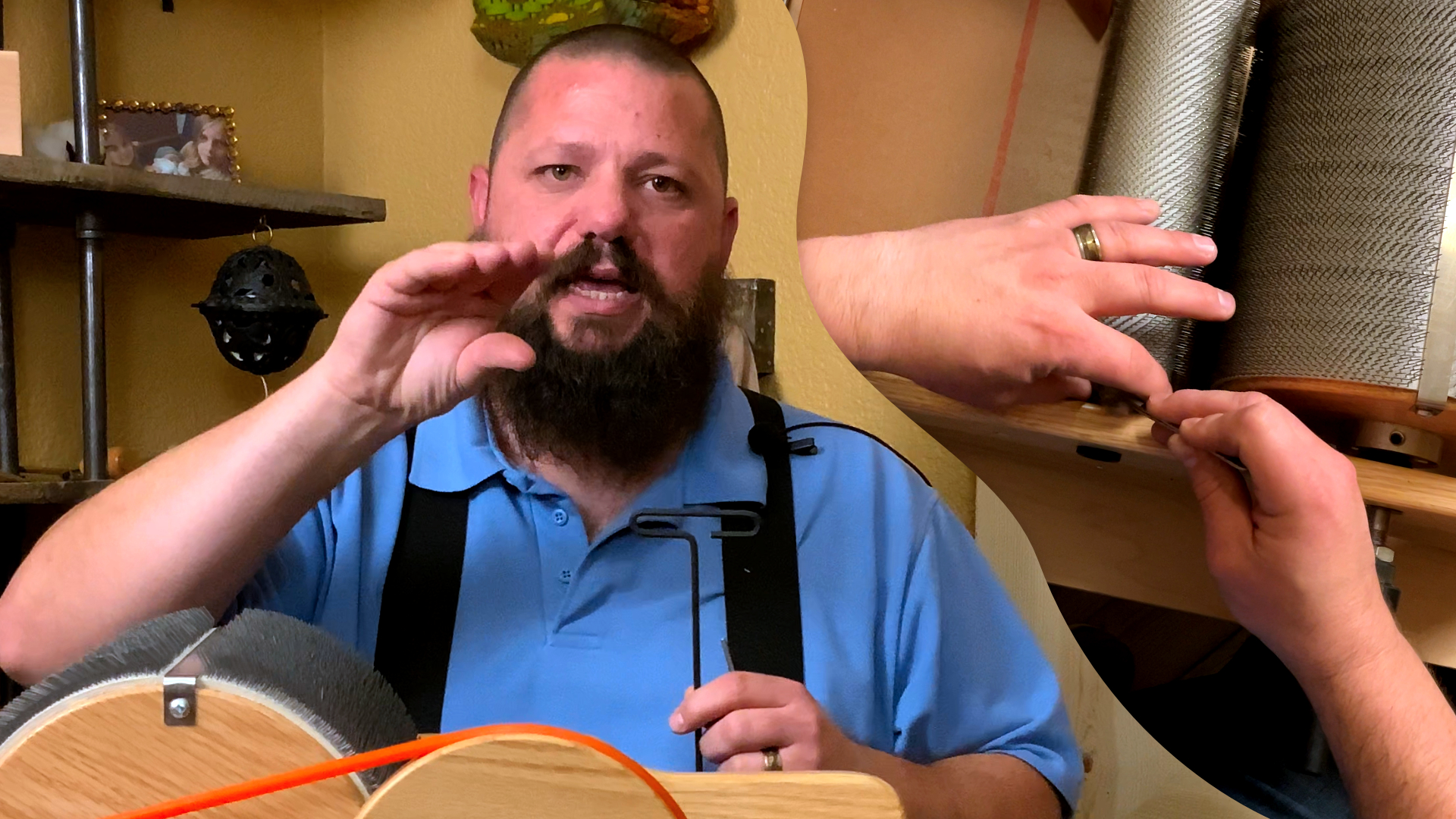 S1E11.6 - Start Drumcarding: Adjusting and maintaining