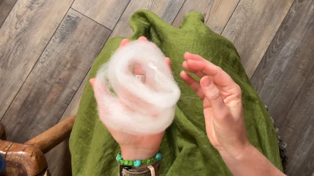 S2E6.3 Hand-carded Sliver