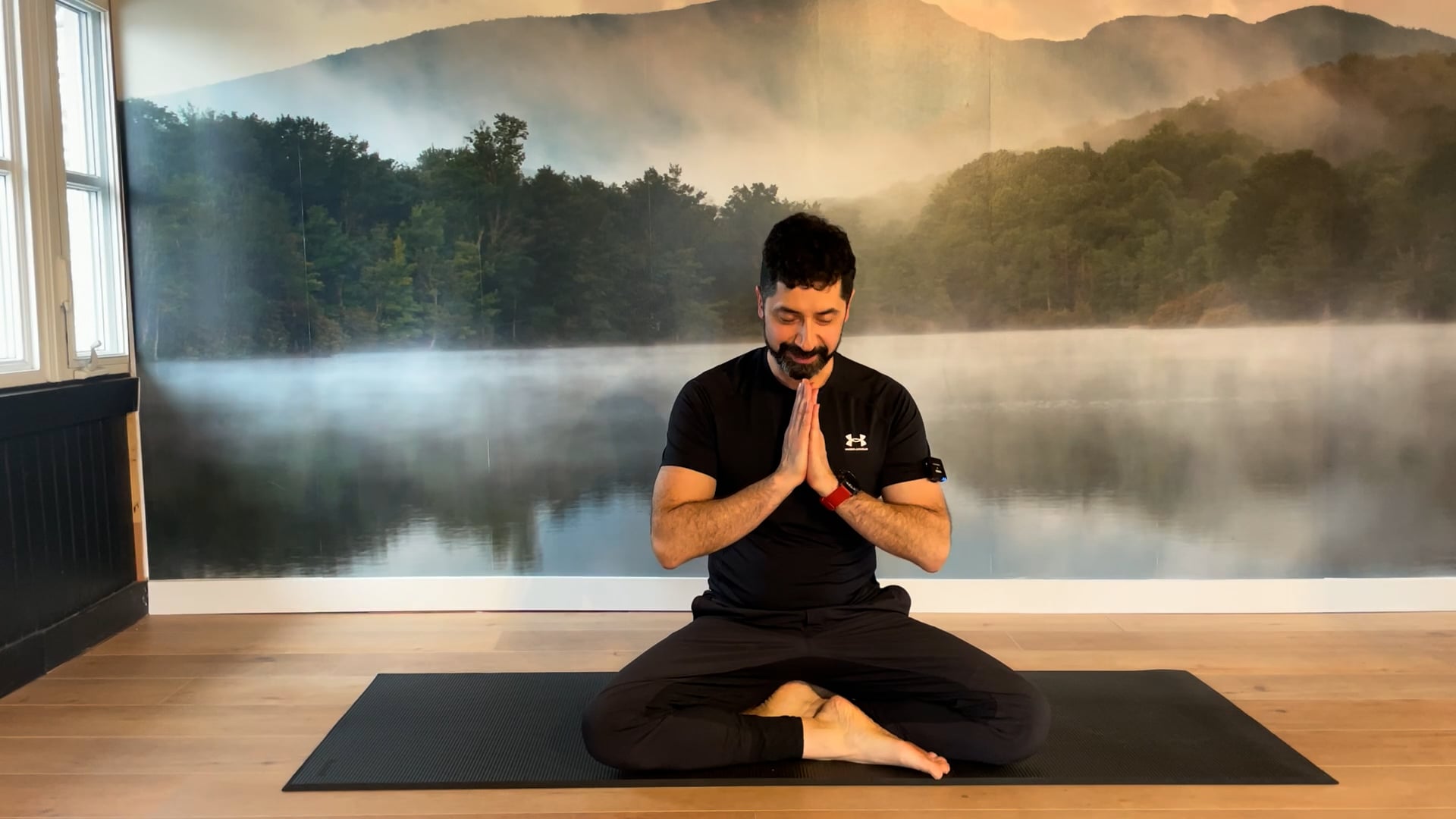 Respiration alterné pour la concentration et l'équilibre