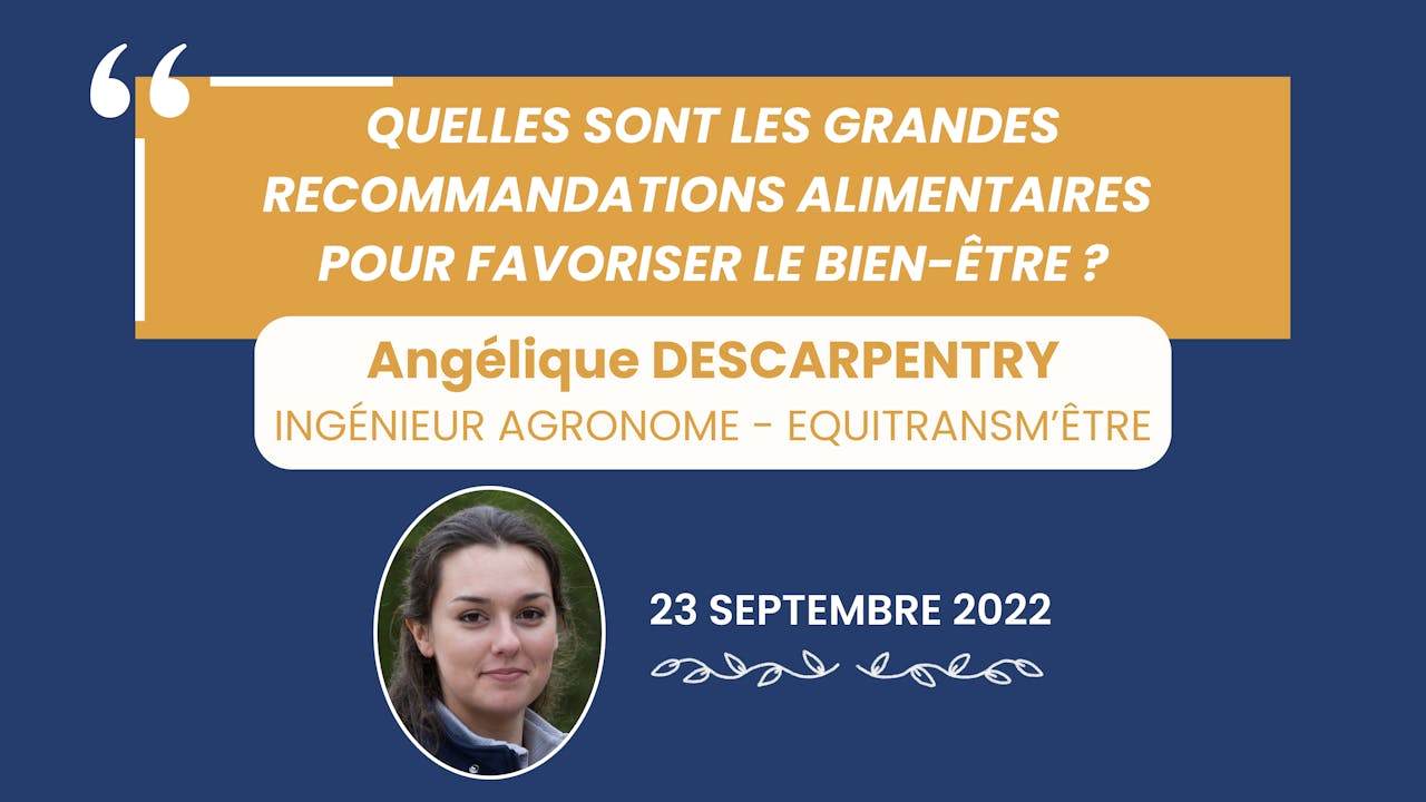 Recommandations alimentaires et bien-être - 2022