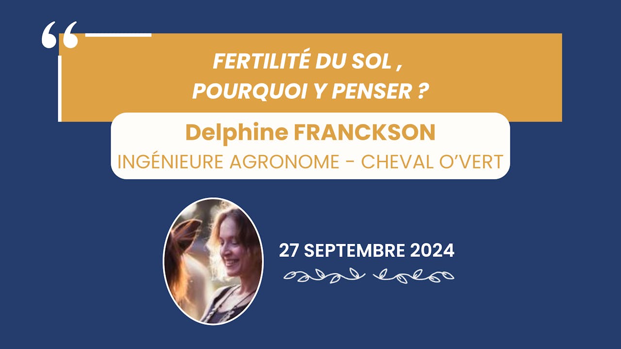 Fertilité du sol, pourquoi y penser ? - 2024