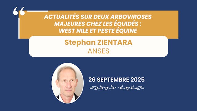 Actualité : West Nile et peste équine - 2025