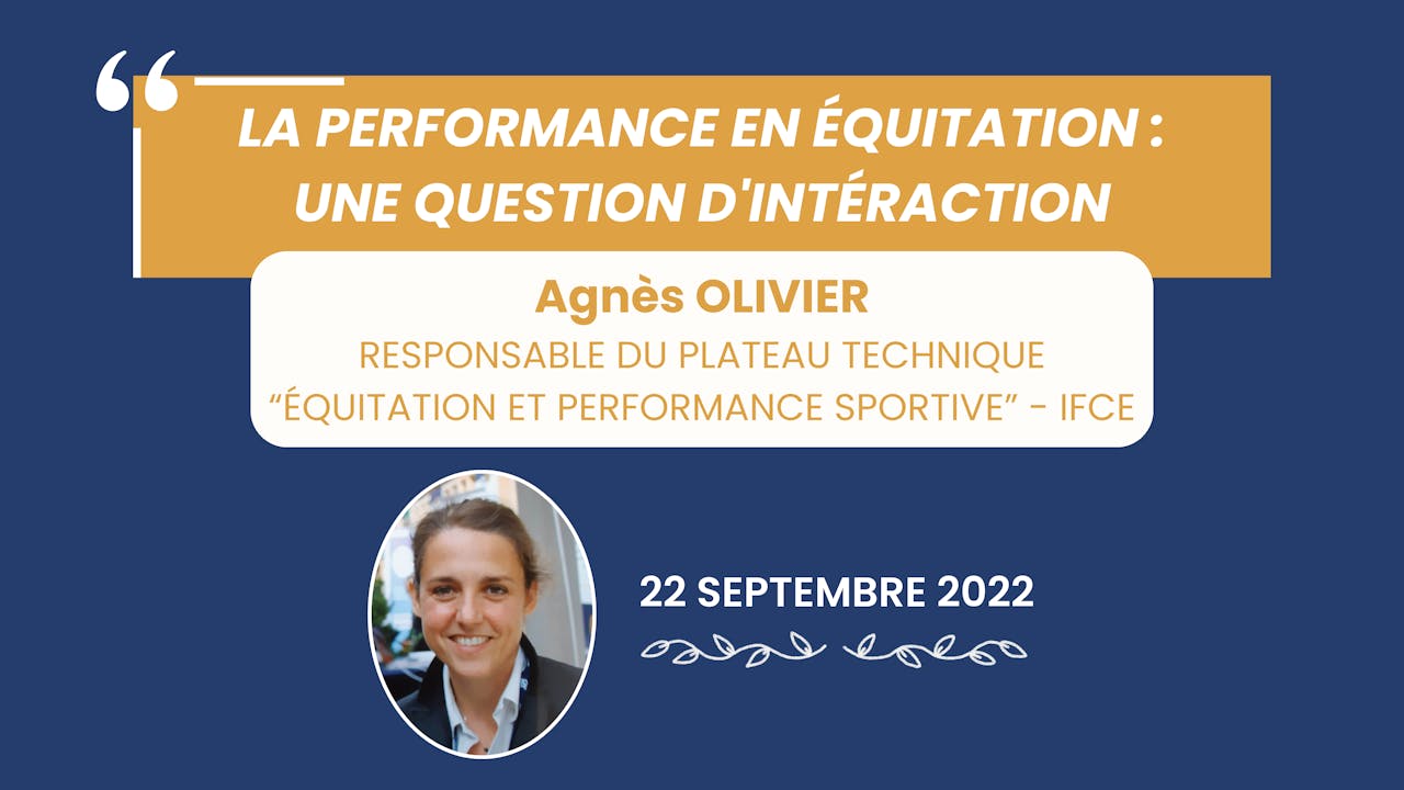 Performance et interaction - 2022