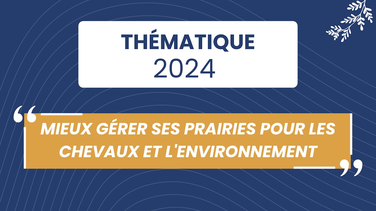 Optimiser la gestion des prairies - 2024