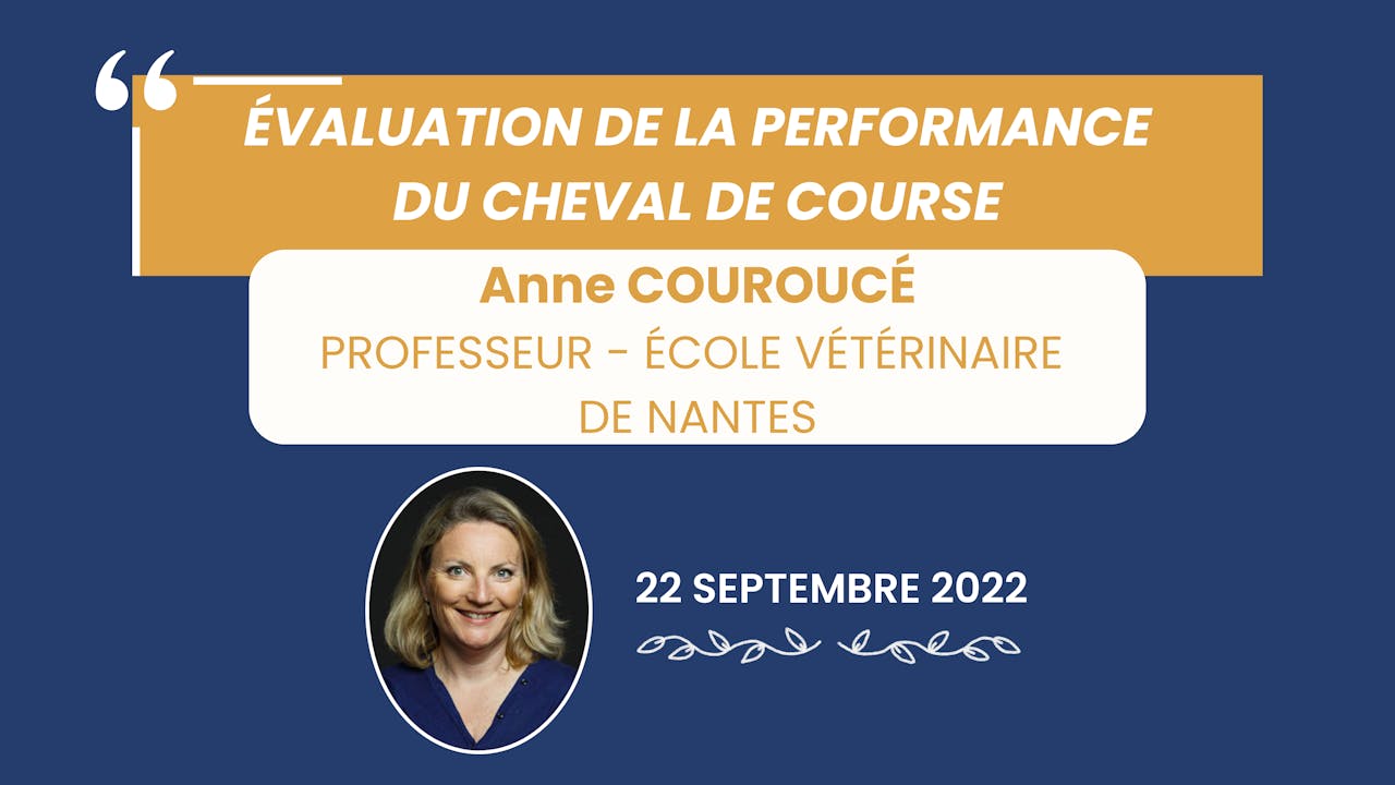 Evaluation performance du cheval de course - 2022