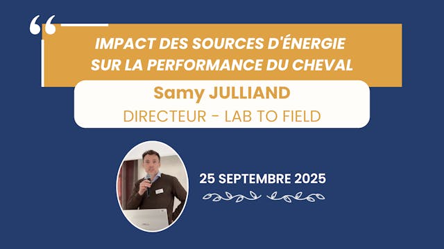 Sources d'énergie et performance - 2025