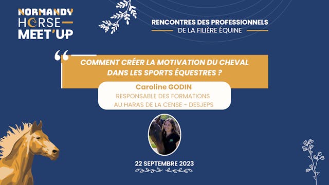 03-Comment créer la motivation du cheval dans les sports équestres