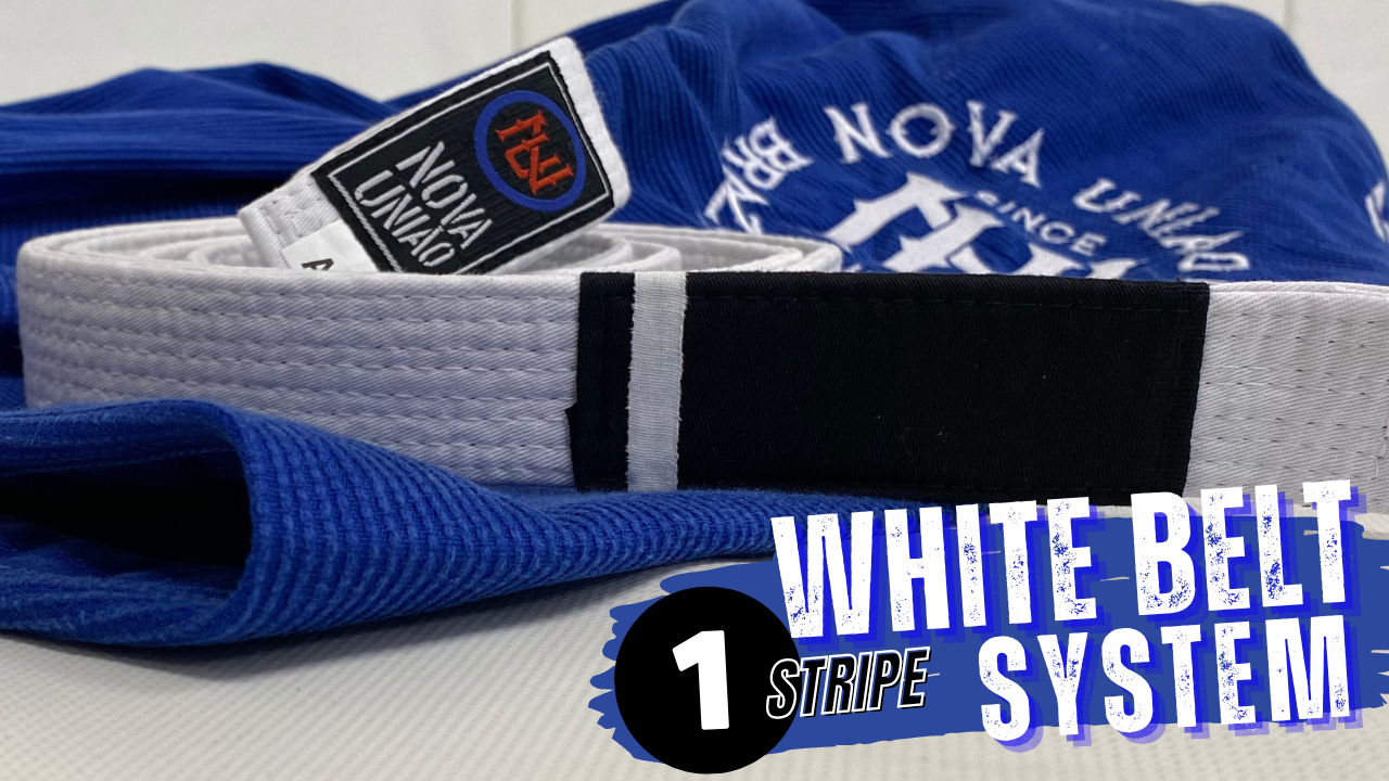 White Belt Stripe 1