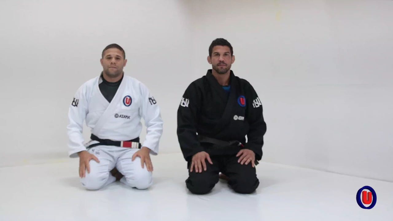 Cross collar Choke from Mount White Belt Stripe 2 Nova União Online