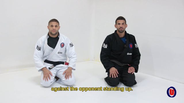 Double Ankle pick Sweep (Opponent Sta...