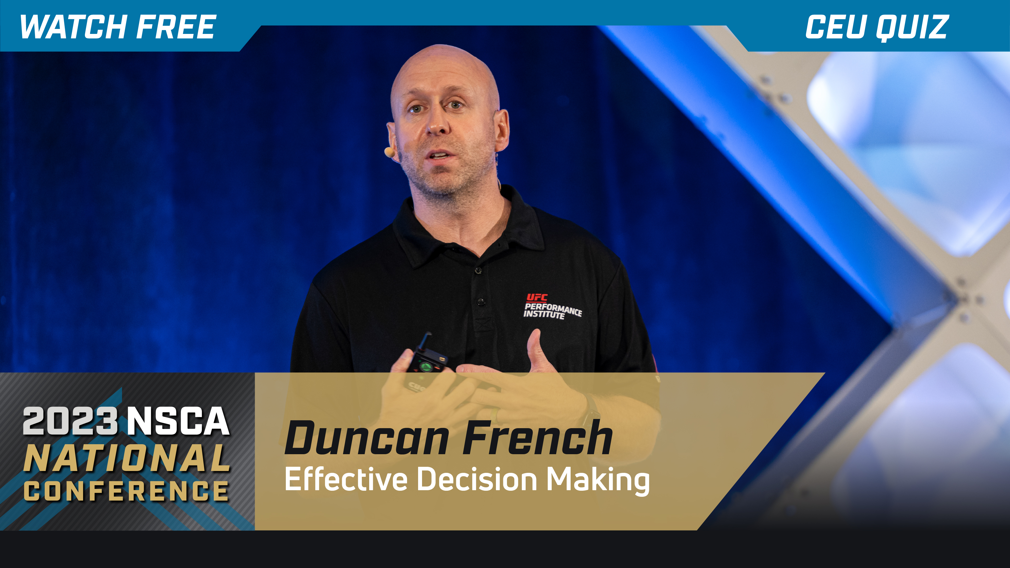 Effective Decision-Making in Strength and Conditioning