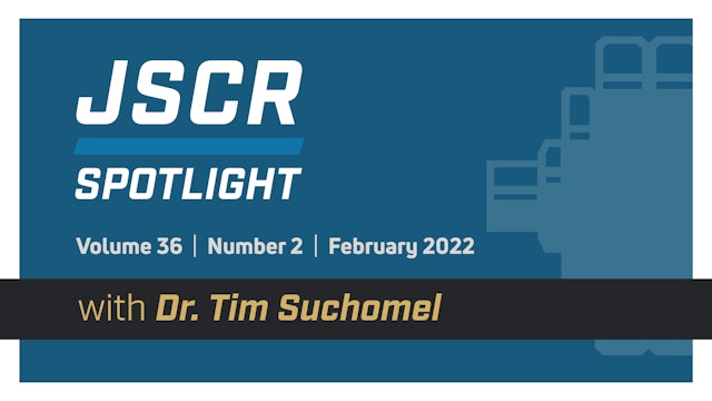 February 2022 JSCR Spotlight