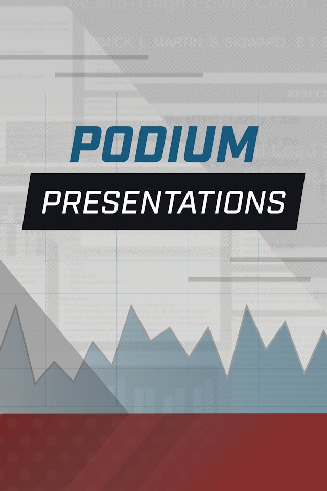 Podium Presentations