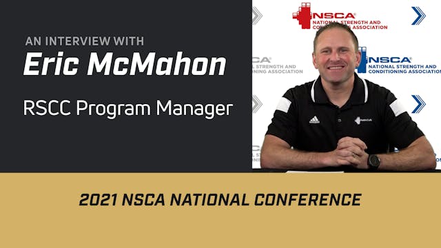 The NSCA's RSCC Program with Eric McM...