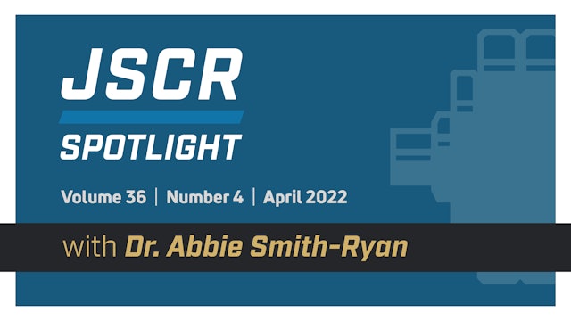 April 2022 JSCR Spotlight