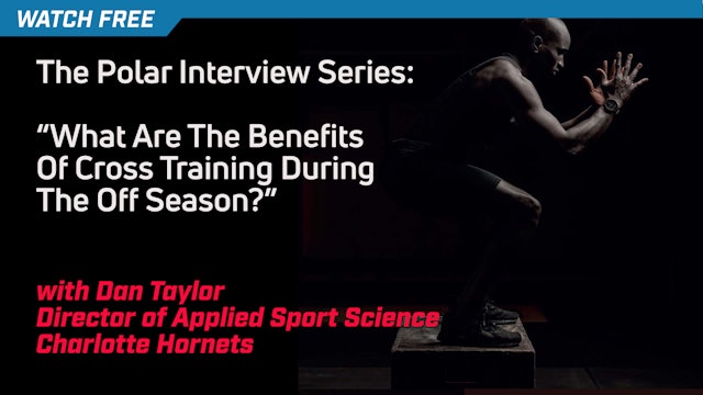 Polar Interview Series: Benefits of Cross Training During the Off Season?
