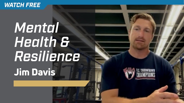 Mental Health & Resilience with Jim Davis