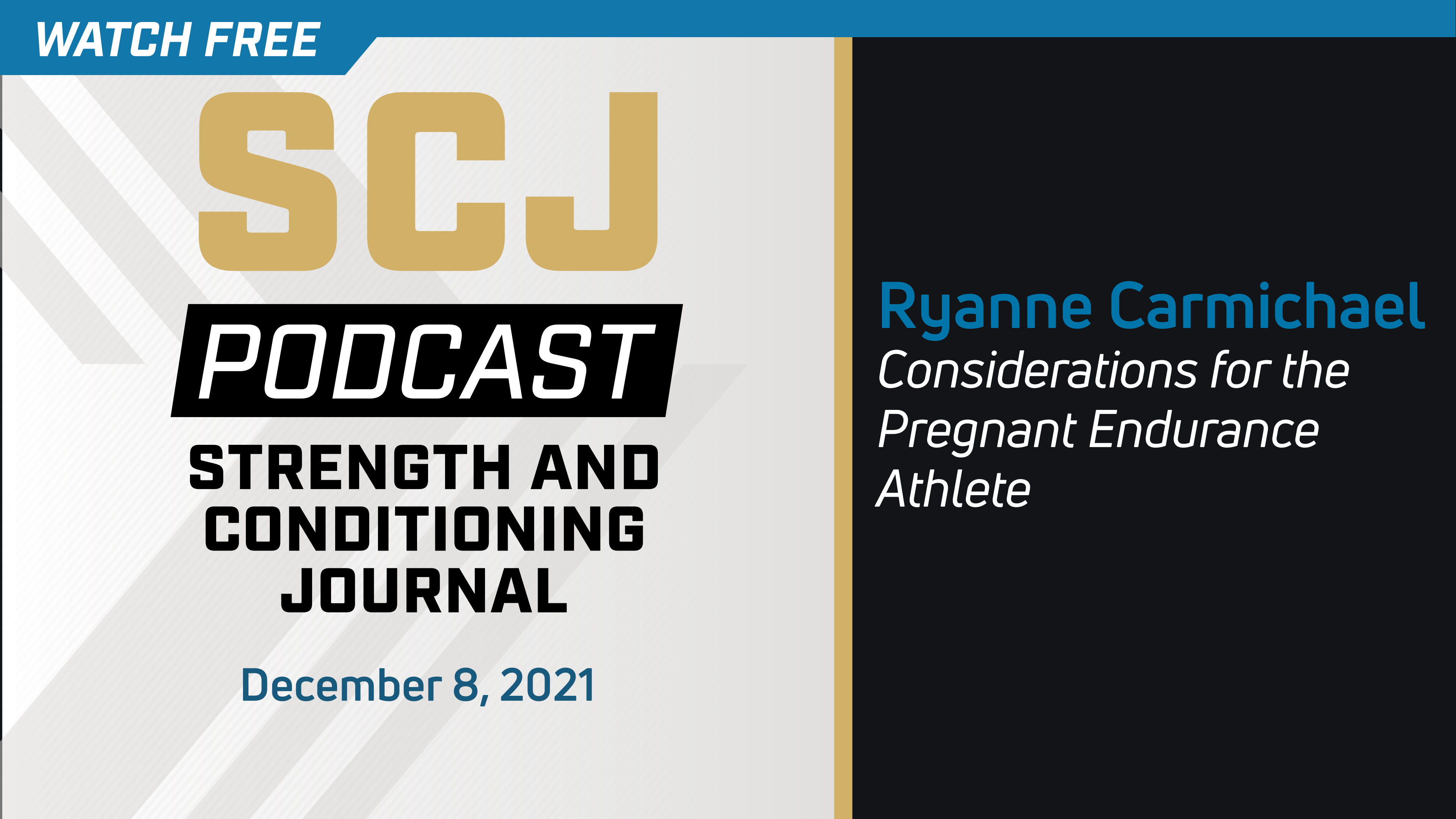 Considerations for the Pregnant Endurance Athlete - Ryanne Carmichael