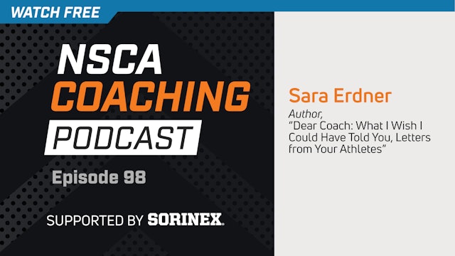 Episode 98 - Sara Erdner