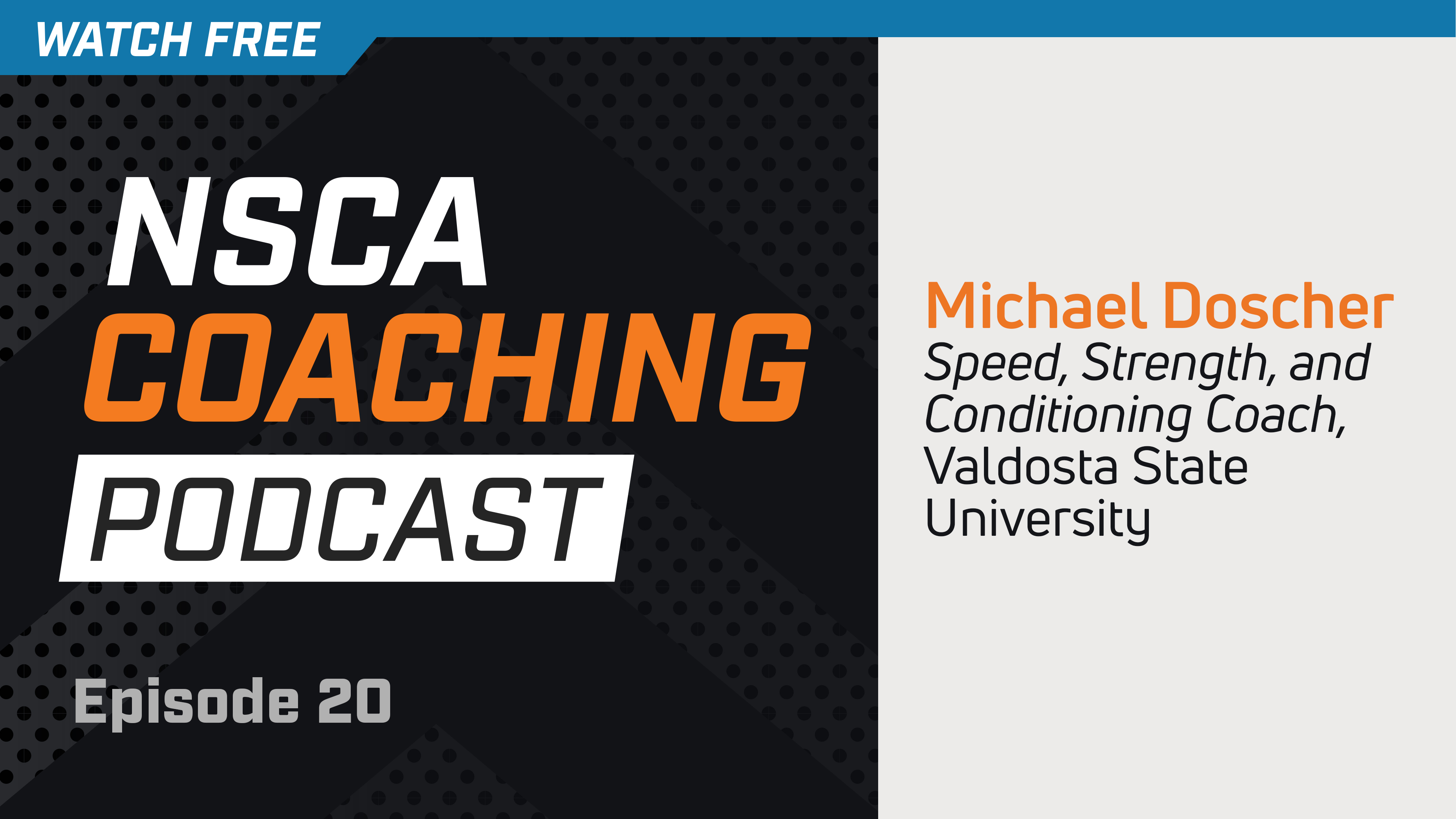 Episode 20 - MIchael Doscher