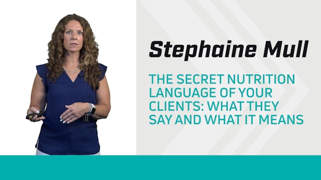 The Secret Nutrition Language of Your Clients: What They Say and What it Means