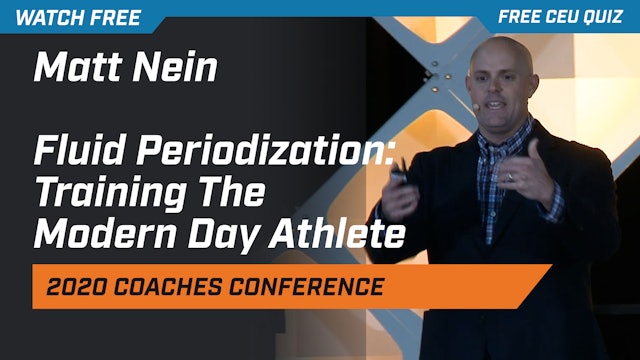 Fluid Periodization – Training the Modern Day Athlete