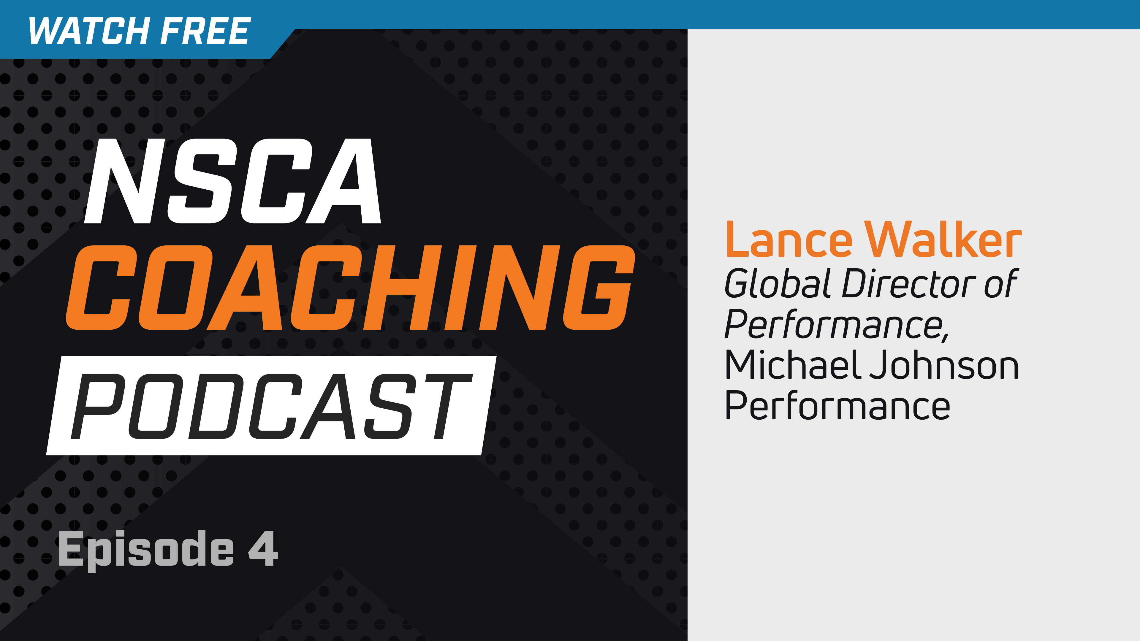 Episode 4 - Lance Walker