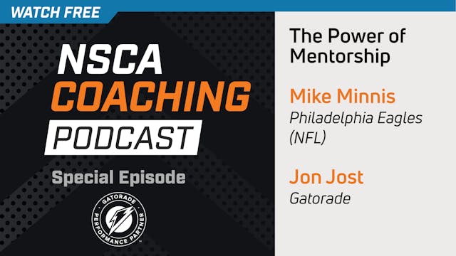 Special NSCA Coaching Podcast Episode...
